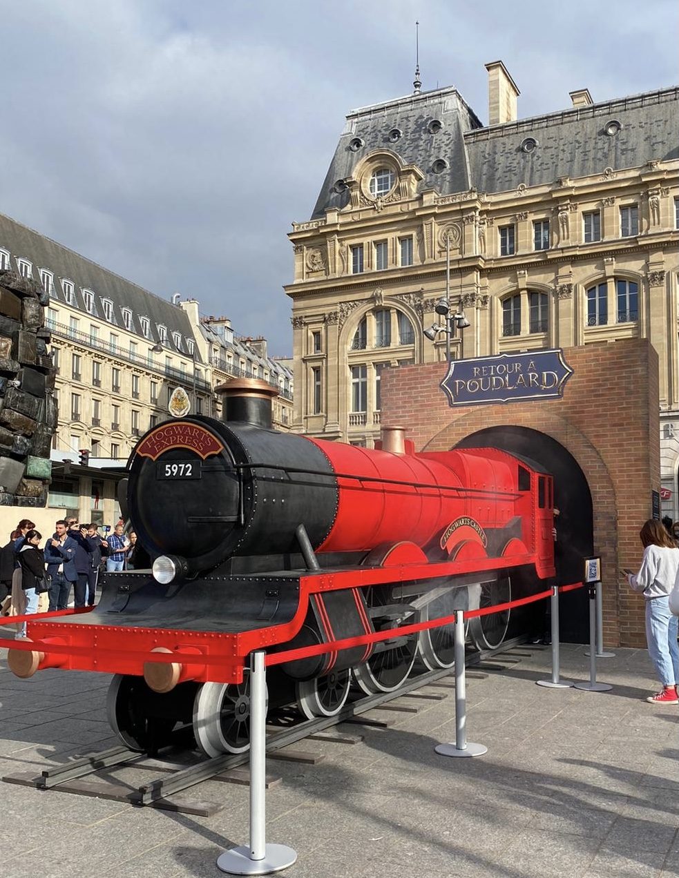 EN 2021 Harry potter à Paris St&nbsp;Lazare