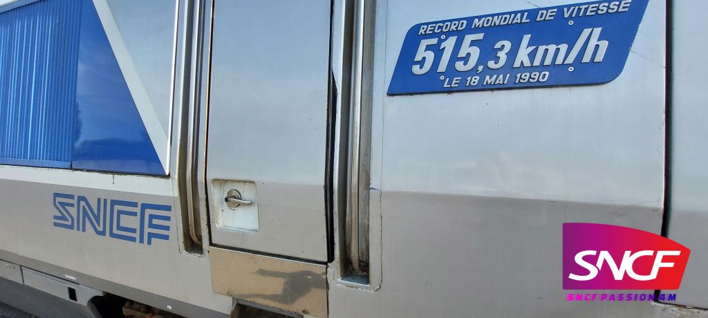 PROJET MOTRICE TGV 325 RECORD 1990 SNCF HO 1/87&nbsp;N°1