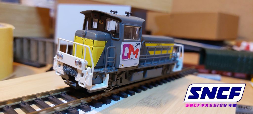 PROJET LOCO 4M Y8000 EN HO 1/87&nbsp;N°6