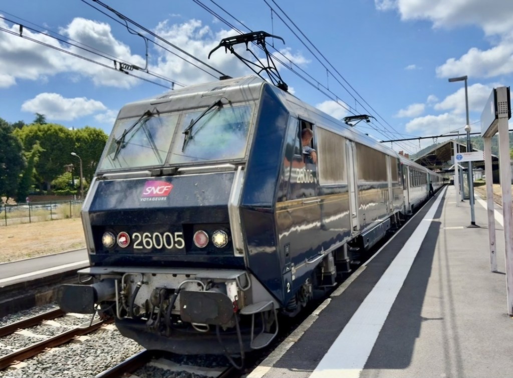 LA BB 26005 DE L&rsquo;ORIENT EXPRESS À&nbsp;CAHORS