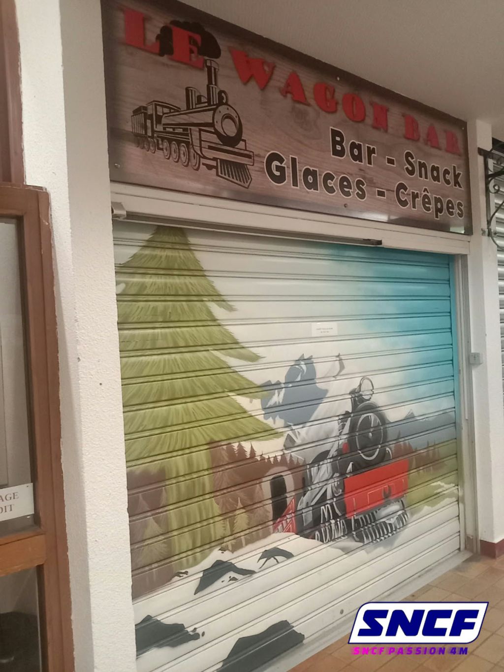 LE WAGON BAR, LE CORBIER&nbsp;STATION