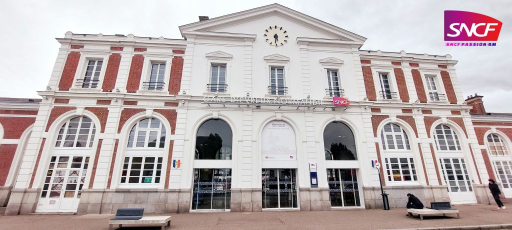 HISTOIRE : La gare&nbsp;d&rsquo;Évreux