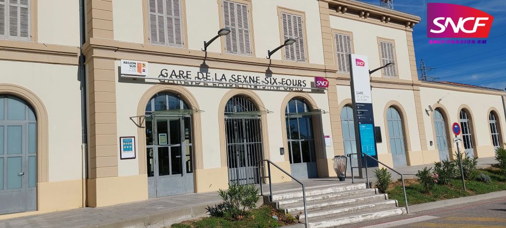 HISTOIRE : La gare de la Seyne Six&nbsp;Fours