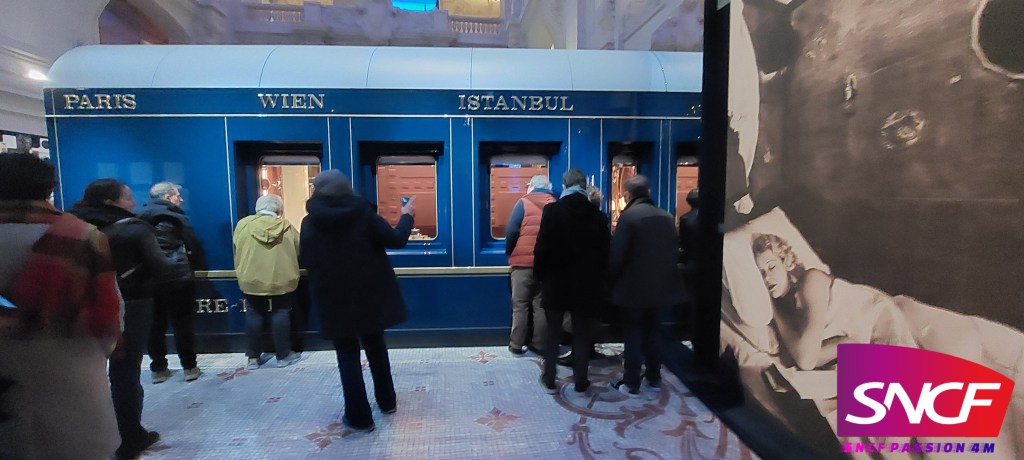 LE NOUVEL ORIENT EXPRESS: Prévu pour 2027, actuellement dévoilé au musée des arts décoratifs à&nbsp;Paris