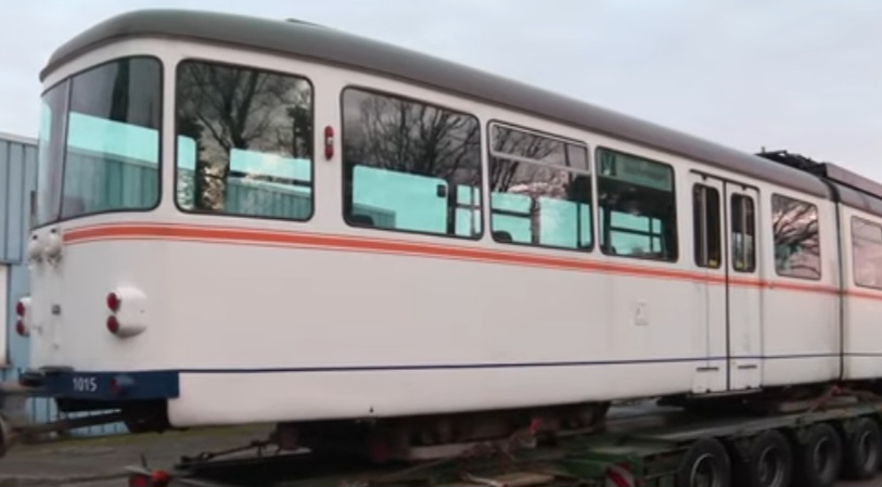 FLASH VIDÉO : Sauvetage d&rsquo;un tramway d&rsquo;exception de&nbsp;1963