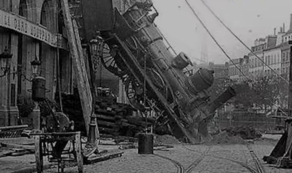 FLASH VIDÉO: 1895, Un accident&nbsp;spectaculaire