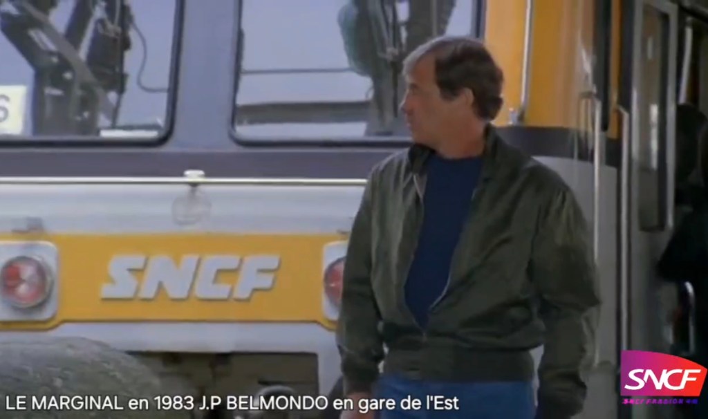 CINÉMA: Hommage, quand Bébel prenait le train, pas de frein pour BELMONDO avec la SNCF, toujours à fond de&nbsp;train…